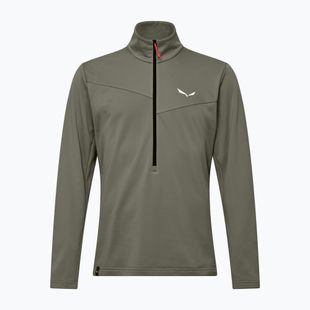 Bluza trekkingowa męska Salewa Puez Cammio Polarlite Half Zip Faded Green