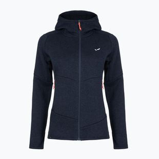 Bluza trekkingowa damska Salewa Puez Rocca Polarlite Hood navy blazer