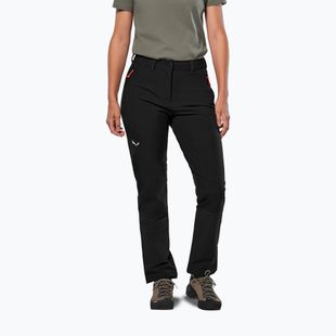 Spodnie softshell damskie Salewa Puez Dolomia 2 black out