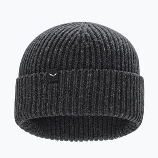 Czapka zimowa Salewa Re-Zebru Knit dark grey melange