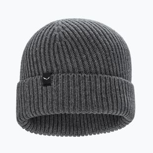 Czapka zimowa Salewa Re-Zebru Knit light grey melange