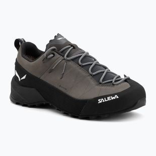 Buty podejściowe męskie Salewa Wildfire Leather 2 GTX qulet shade/black
