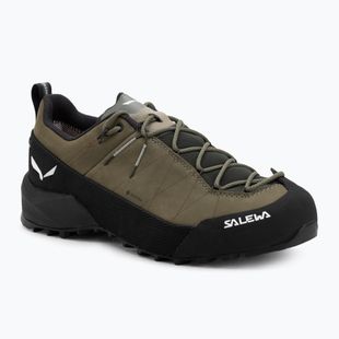 Buty podejściowe męskie Salewa Wildfire Leather 2 GTX faded green/black