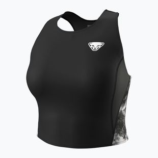 Koszulka do biegania damska DYNAFIT Trail Crop Top black