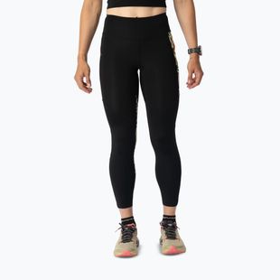 Legginsy do biegania damskie DYNAFIT Trail 7/8 black out overcast
