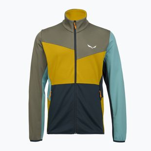 Bluza trekkingowa męska Salewa Puez Cammio PL faded green/multi