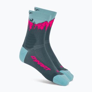 Skarpety DYNAFIT Traverse Mid cinder pink glo/6070