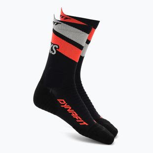 Skarpety DYNAFIT Ultra Crew black out ultra coral/6A10