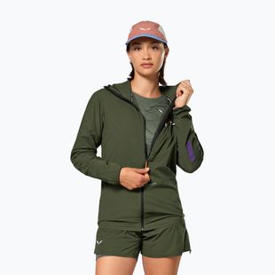 Kurtka przeciwwiatrowa damska Salewa Pedroc Wind HD Light dark olive