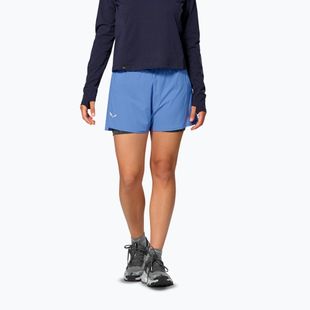 Spodenki trekkingowe damskie Salewa Pedroc DST 2IN1 morning blue int/0870