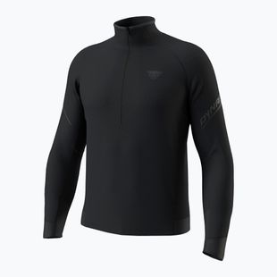 Bluza do biegania męska Dynafit Alpine LS 1/2 Zip Tee black out