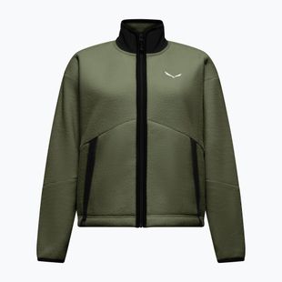 Bluza polarowa damska Salewa Fanes Full Zip Faded Green
