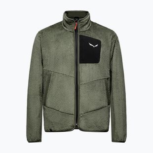 Bluza trekkingowa męska Salewa Puez Warm Full Zip faded green