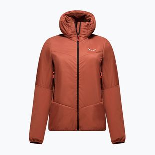 Kurtka hybrydowa damska Salewa Ortles Hybrid TirolWool etruscan red