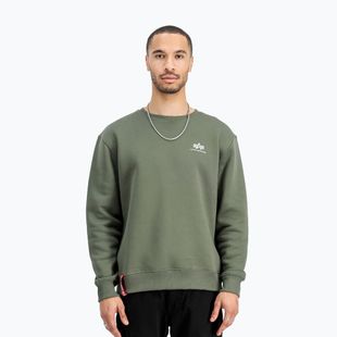 Bluza męska Alpha Industries Basic Small Logo dark olive