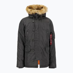 Kurtka męska Alpha Industries N-3B VF grey/black