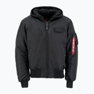 Kurtka męska Alpha Industries MA-1 ZH Back Print black/reflective