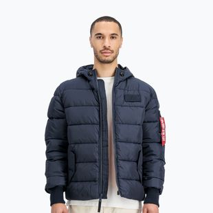 Kurtka męska Alpha Industries Hooded Puffer Faux Down rep.blue