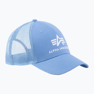 Czapka z daszkiem męska Alpha Industries Basic Trucker light blue