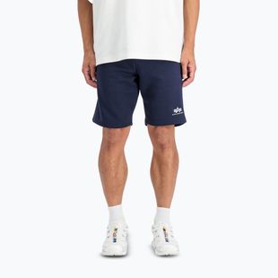 Spodenki męskie Alpha Industries Basic Small Logo II ultra navy