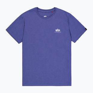 Koszulka męska Alpha Industries Basic Small Logo night purple