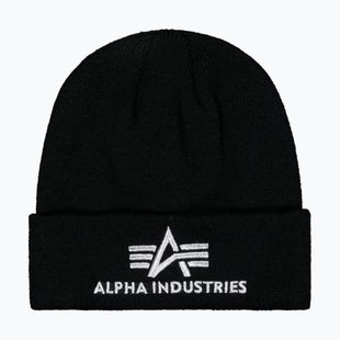 Czapka Alpha Industries 3D black/silver