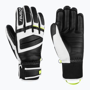 Rękawice narciarskie Reusch Master Pro black/white/safety yellow