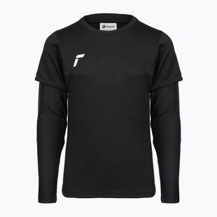 Koszulka bramkarska dziecięca Reusch Goalkeeping Jersey Padded Junior black/silver