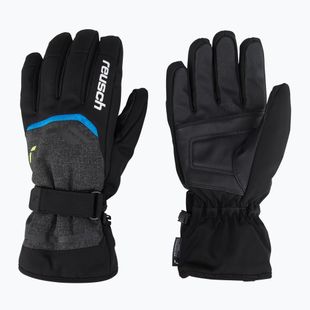 Rękawice narciarskie Reusch Primus R-Tex XT black melange/safety yellow/brilliant blue