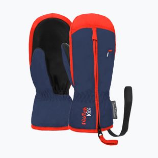 Rękawice narciarskie dziecięce Reusch Ben Mitten dress blue/cherry tomato