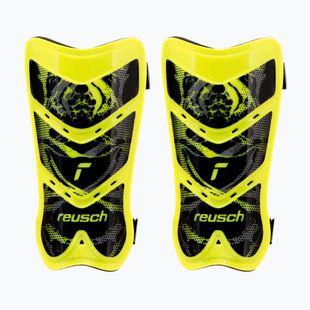 Ochraniacze na golenie Reusch Shinguard Attrakt Lite safety yellow/black