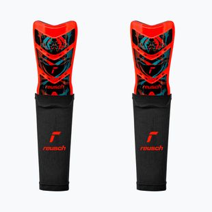 Ochraniacze na golenie Reusch Shinguard Attrakt Supreme bright red/black