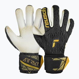 Rękawice bramkarskie Reusch Attrakt Freegel Gold X GluePrint Finger Support black/gold