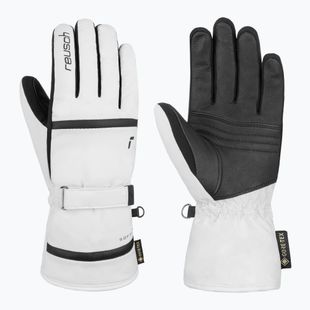 Rękawice narciarskie damskie Reusch Alison Gore-Tex white/black