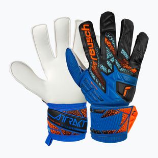Rękawice bramkarskie Reusch Attrakt Solid electric blue/shocking orange