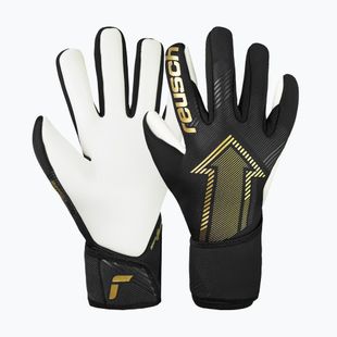 Rękawice bramkarskie Reusch Fastgrip Silver black/gold