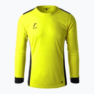 Koszulka bramkarska męska Reusch Match Longsleeve Padded safety yellow/black