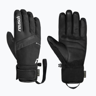 Rękawice narciarskie męskie Reusch Booster Gore-Tex black/white