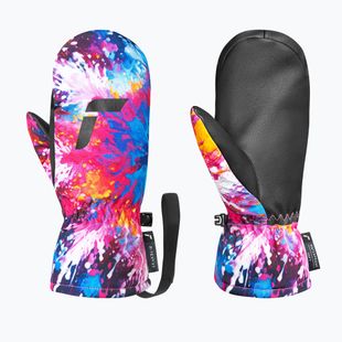 Rękawice narciarskie dziecięce Reusch Carter R-Tex XT Junior mitten blck/multicol snowfla