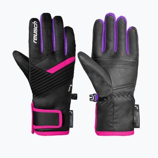 Rękawice narciarskie dziecięce Reusch Dan R-Tex XT Junior black/pink glo