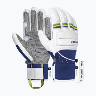 Rękawice narciarskie Reusch Lucas Braathen white/wurf the web