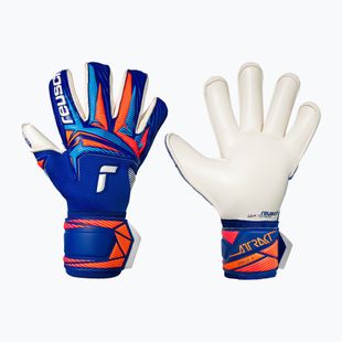 Rękawice bramkarskie Reusch Attrakt Gold X Roll Finger sharp blue/white/shocking orange