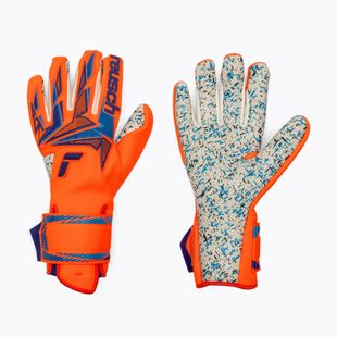 Rękawice bramkarskie Reusch Attrakt Freegel Fusion shocking orange/blue