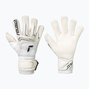 Rękawice bramkarskie Reusch Attrakt Gold X Ortho-Tec white