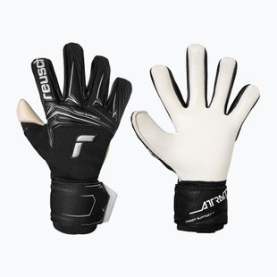 Rękawice bramkarskie Reusch Attrakt Gold X NC Finger Support black/white