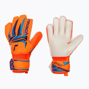 Rękawice bramkarskie Reusch Attrakt Solid shocking orange/blue