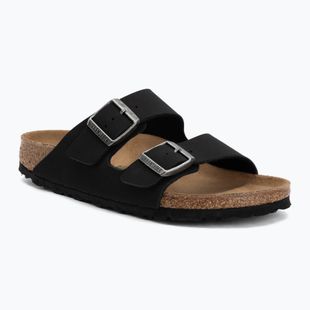 Klapki BIRKENSTOCK Arizona Vegan Birkibuc Narrow black