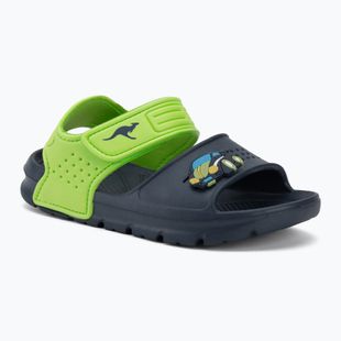 Sandały dziecięce Kangaroos KangaSwim II dk navy/lime