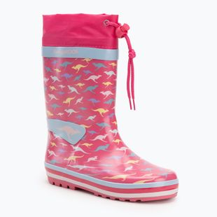 Kalosze dziecięce KangaROOS K-Summerrain fandago pink/kangaroo