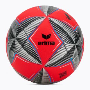 Piłka do piłki nożnej ERIMA Senzor Star Match Fluo fiery coral/black rozmiar 5